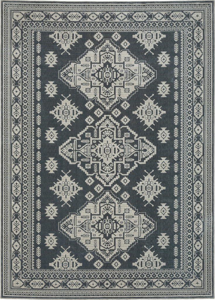 Oriental Weavers Intrigue INT05 Blue/Beige Area Rug main image