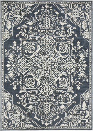 Oriental Weavers Intrigue INT10 Blue/Ivory Area Rug main image