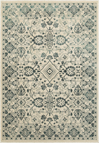 Oriental Weavers Jayden 7371C Ivory/ Blue Area Rug main image