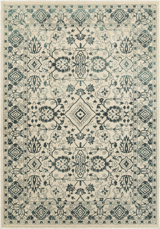 Oriental Weavers Jayden 7371C Ivory/ Blue Area Rug Main