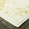 Oriental Weavers Jayden 7371D Ivory/ Gold Area Rug Corner Image