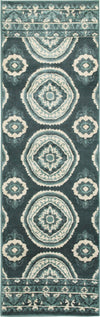 Oriental Weavers Jayden 7415B Blue/ Ivory Area Rug 2'3'' X 7'6'' Runner