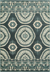 Oriental Weavers Jayden 7415B Blue/ Ivory Area Rug main image featured