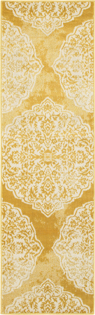 Oriental Weavers Jayden 7422F Gold/ Ivory Area Rug Runner