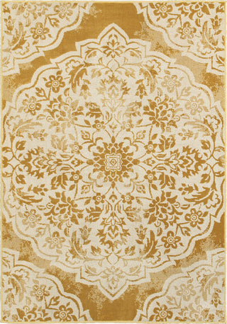 Oriental Weavers Jayden 7422F Gold/ Ivory Area Rug main image