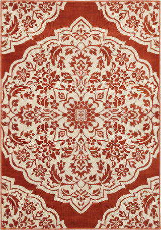 Oriental Weavers Jayden 7422H Rust/ Ivory Area Rug Main