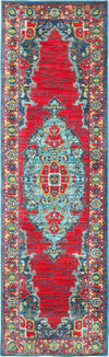 Oriental Weavers Joli 1331S Blue/ Red Area Rug Runner