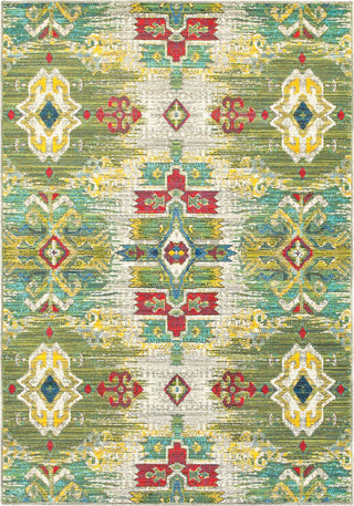 Oriental Weavers Joli 001J4 Stone/ Green Area Rug Main