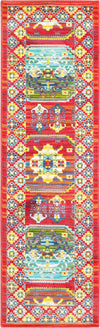 Oriental Weavers Joli 003R4 Red/ Multi Area Rug Runner