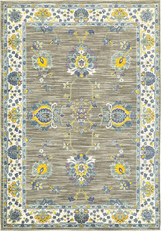 Oriental Weavers Joli 503D4 Grey/ Yellow Area Rug main image