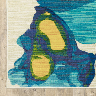 Oriental Weavers Joli 560W4 Ivory/ Multi Area Rug Corner Image