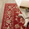 Oriental Weavers Juliette 1331S Red/Gold Area Rug Room Scene Corner 