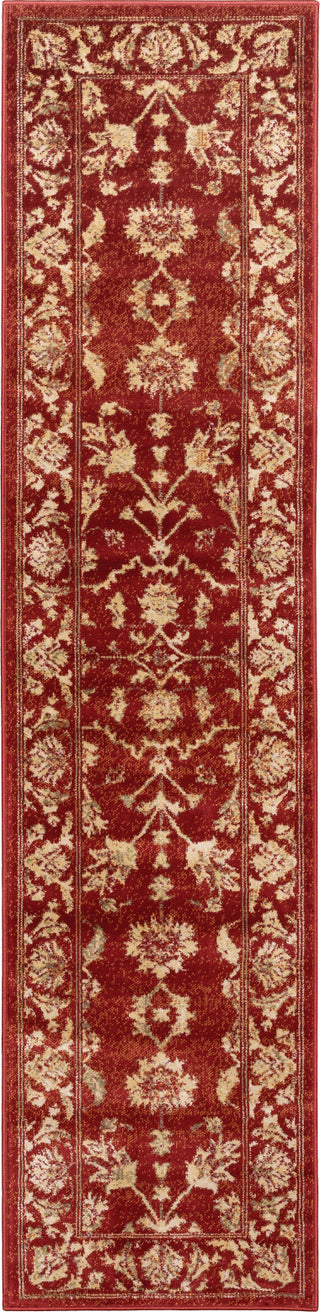 Oriental Weavers Juliette 1331S Red/Gold Area Rug 1'10'' X 7'6'' Runner Image