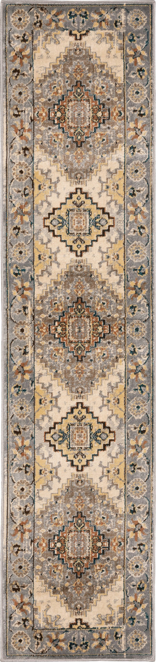 Oriental Weavers Juliette 203W3 Grey/Beige Area Rug Runner Image