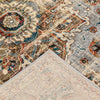 Oriental Weavers Juliette 205E3 Grey/Rust Area Rug Backing Image