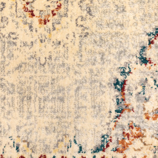 Oriental Weavers Juliette 2803H Grey/Rust Area Rug Close-up Image