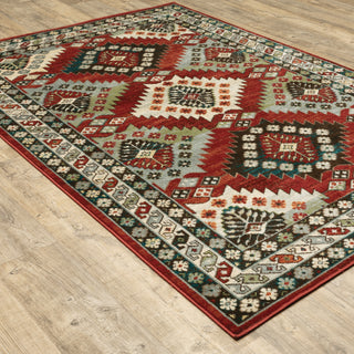 Oriental Weavers Juliette 002R3 Red/Multi Area Rug Alternate Image Feature