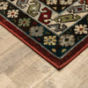 Oriental Weavers Juliette 002R3 Red/Multi Area Rug Corner Image