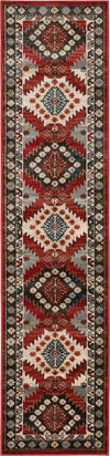 Oriental Weavers Juliette 002R3 Red/Multi Area Rug Runner Image
