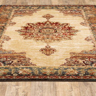 Oriental Weavers Juliette 8120W Gold/Orange Area Rug Alternate Image