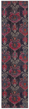 Oriental Weavers Kaleidoscope 1140V Charcoal/Pink Area Rug 2' 7 X 10' 0