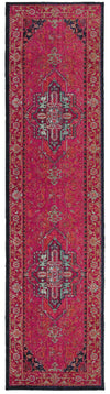 Oriental Weavers Kaleidoscope 1332S Pink/Navy Area Rug 2' 7 X 10' 0
