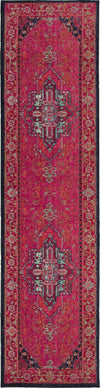 Oriental Weavers Kaleidoscope 1332S Pink/Navy Area Rug 2' 7 X 10' 0 Runner