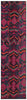 Oriental Weavers Kaleidoscope 004X5 Midnight/Pink Area Rug 2' 7 X 10' 0