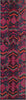 Oriental Weavers Kaleidoscope 004X5 Midnight/Pink Area Rug 2' 7 X 10' 0 Runner