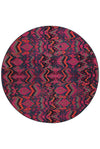 Oriental Weavers Kaleidoscope 004X5 Midnight/Pink Area Rug 7' 8 X  7' 8