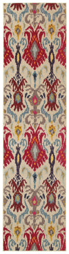 Oriental Weavers Kaleidoscope 502I5 Ivory/Red Area Rug 2' 7 X 10' 0