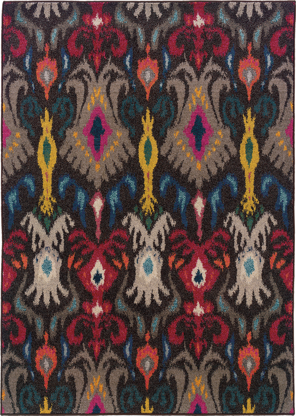 Oriental Weavers Kaleidoscope 502X5 Charcoal/Multi Area Rug main image