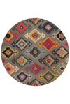 Oriental Weavers Kaleidoscope 5990E Grey/Multi Area Rug 7' 8 X  7' 8