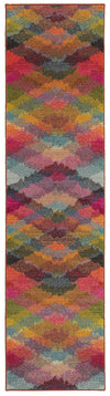Oriental Weavers Kaleidoscope 631X5 Multi/Pink Area Rug 2' 7 X 10' 0