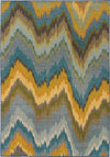Oriental Weavers Kaleidoscope 8020G Yellow/Blue Area Rug main image