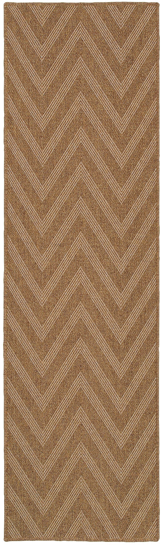 Oriental Weavers Karavia 1330X Tan/Tan Area Rug 2' 3 X 7' 6 Runner