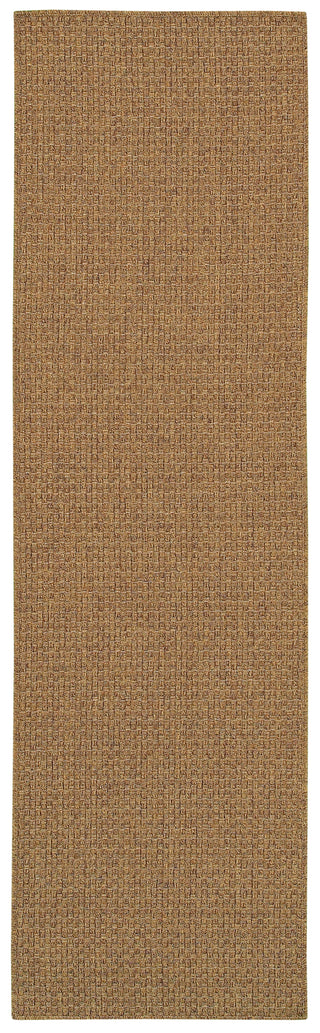 Oriental Weavers Karavia 2160N Tan/Tan Area Rug 2' 3 X 7' 6 Runner