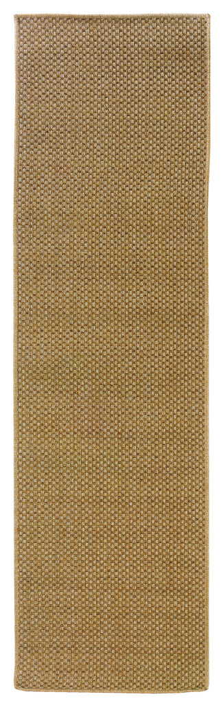 Oriental Weavers Karavia 2160X Sand/Sand Area Rug 2' 3 X 7' 6 Runner