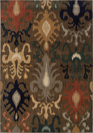 Oriental Weavers Kasbah 3830D Brown/Navy Area Rug main image