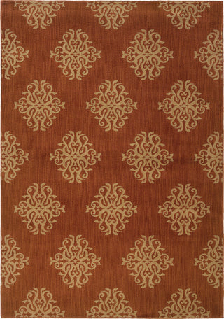 Oriental Weavers Kasbah 3835B Orange/Beige Area Rug main image