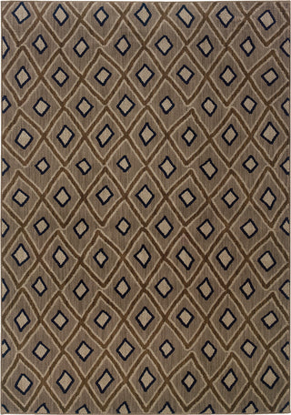 Oriental Weavers Kasbah 3943D Grey/Brown Area Rug main image featured