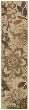 Oriental Weavers Kasbah 3953C Ivory/Grey Area Rug 1'10 X  7' 6'' Runner