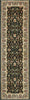 Oriental Weavers Kashan 108B1 Black/ Ivory Area Rug Runner