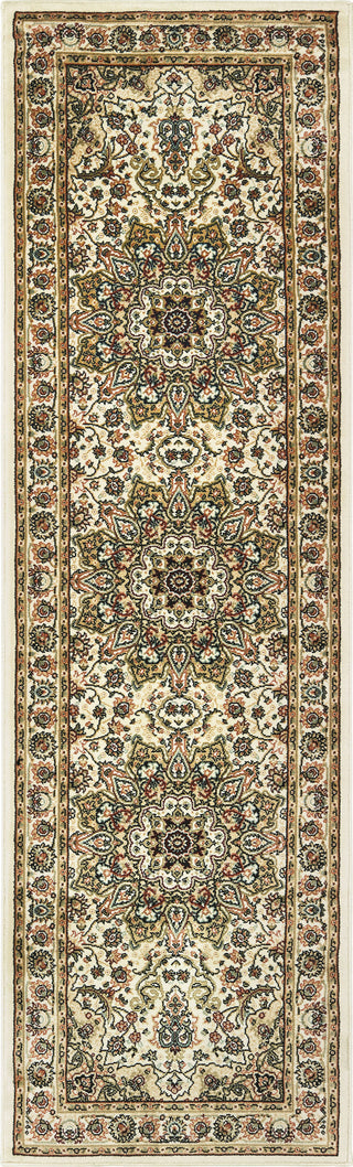 Oriental Weavers Kashan 119W1 Ivory/ Beige Area Rug Runner