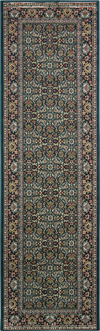 Oriental Weavers Kashan 180L1 Navy/ Multi Area Rug Runner