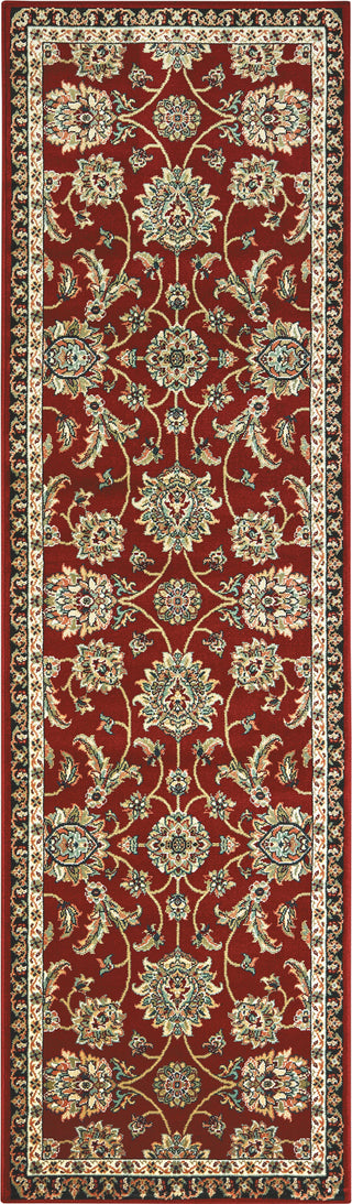 Oriental Weavers Kashan 370RI Red/ Multi Area Rug Runner