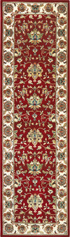 Oriental Weavers Kashan 4929R Red/ Ivory Area Rug 2'3'' X 7'6'' Runner