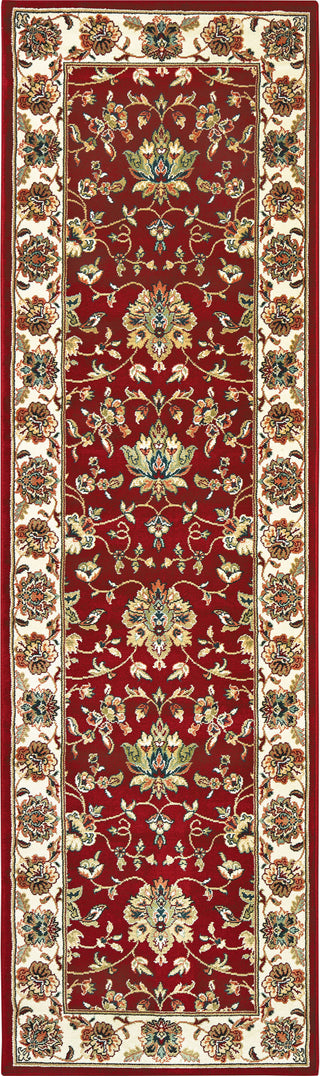 Oriental Weavers Kashan 4929R Red/ Ivory Area Rug 2'3'' X 7'6'' Runner