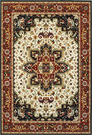 Oriental Weavers Kashan 096W1 Red/ Ivory Area Rug main image