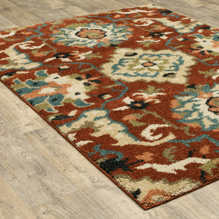 Oriental Weavers Kendall 001R1 Red/Multi Area Rug Alternate Image Feature